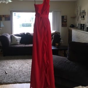 White by Vera Wang evening or bridesmaid dress